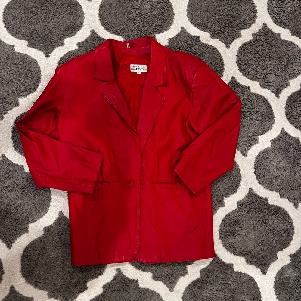 Red Leather Jacket